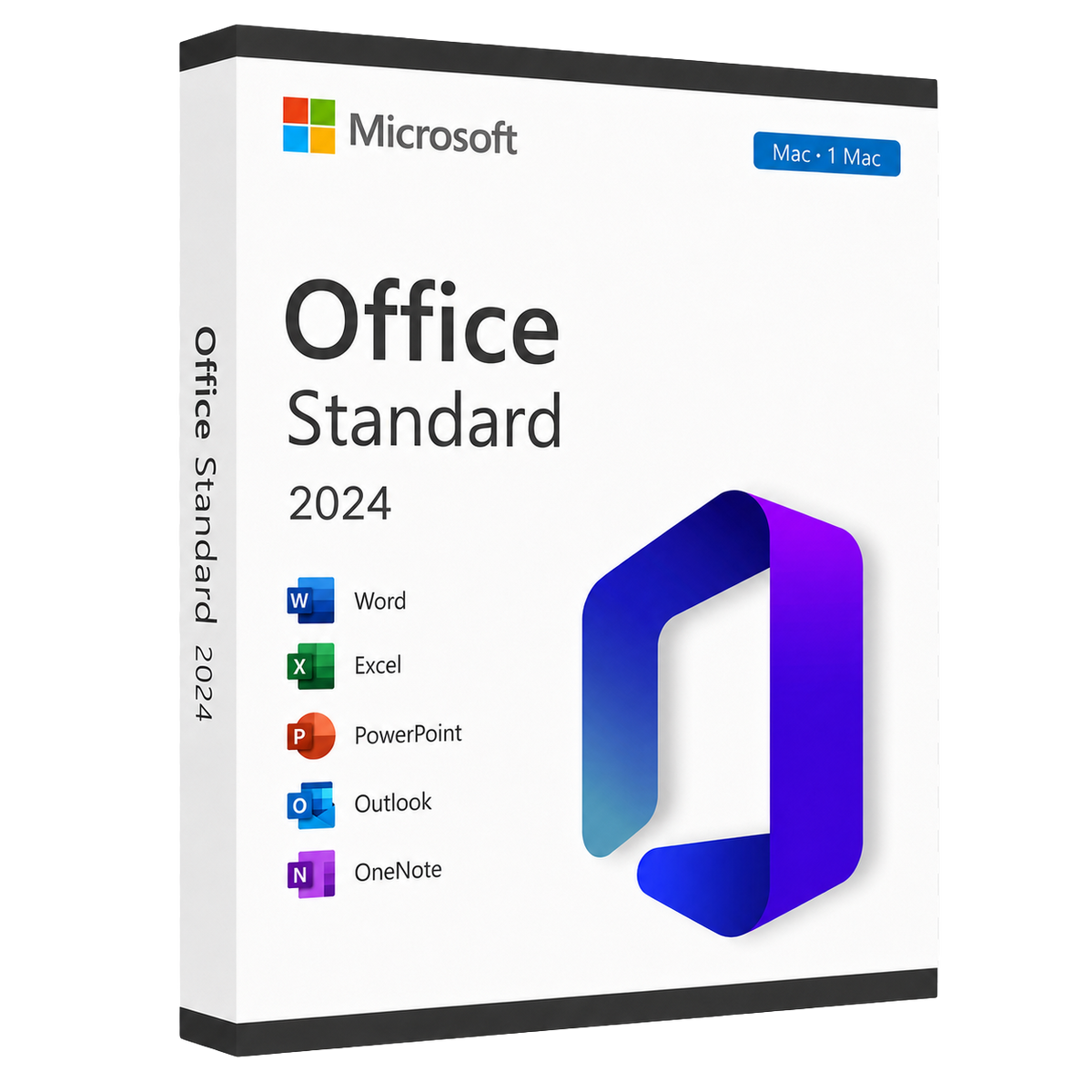 Microsoft Office 2024 Standard fuer Mac - Verpackung