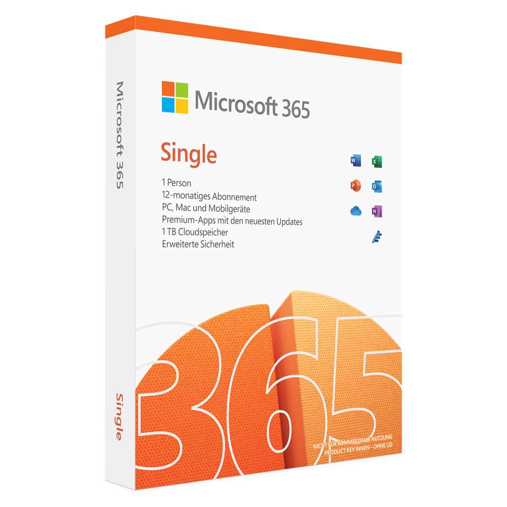 Microsoft 365 Personal – offizielle Produktabbildung